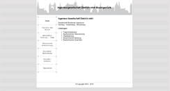 Desktop Screenshot of dietrich-ingenieure.de